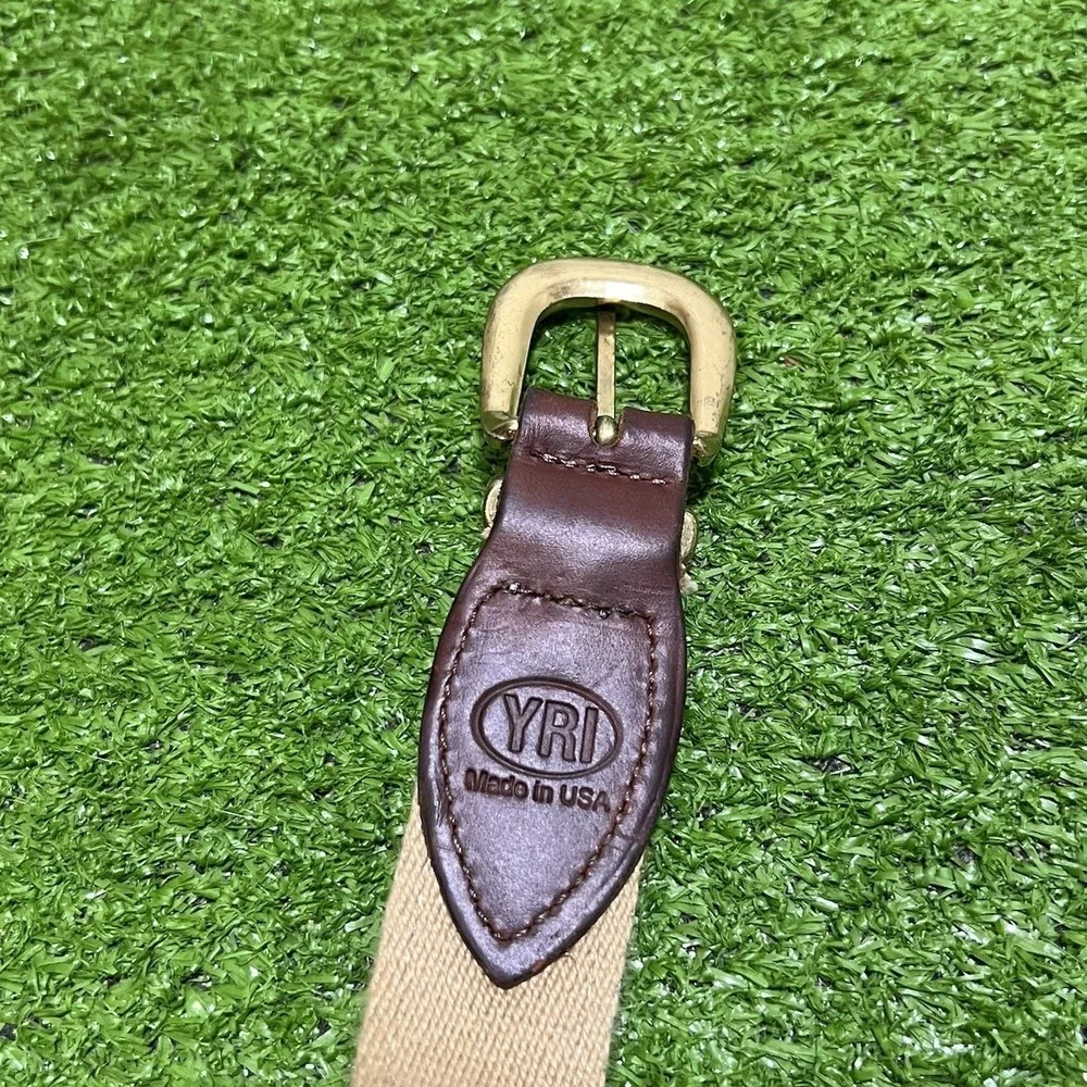 Vintage 1980s Sailing Golf Belt SZ 42 Yacht Wear‎ Nautical Preppy USA Made